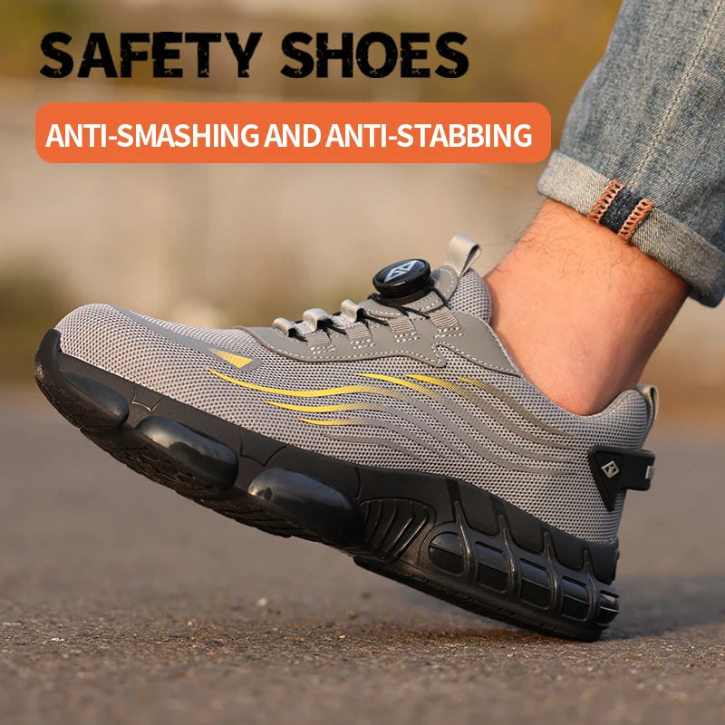 Department Name Air Cushion Non Slip Mens Safety Shoes