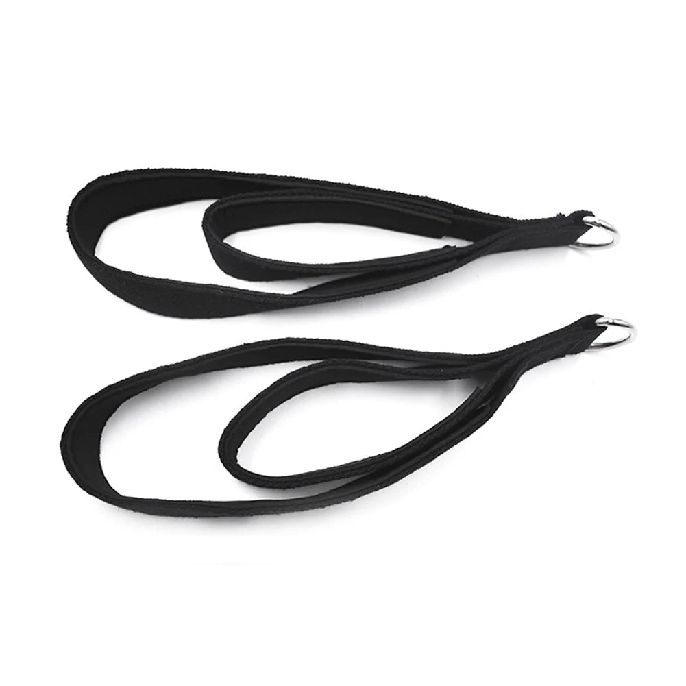 2-Piece Pilates D Ring Straps Double Loop Yoga Set