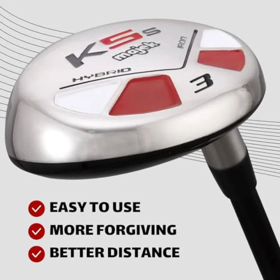 Senior Men's Hybrid Golf Set 3 Through PW Right Handed