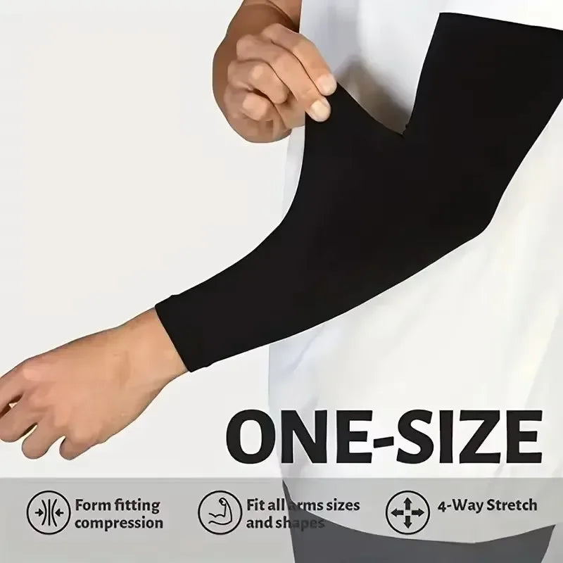 Breathable Sun Protection Sleeves Polyester For Sports And Outdoors