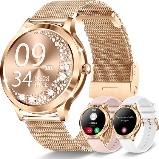 INNOFOVO Touchscreen Smartwatch With Long Battery And Alerts