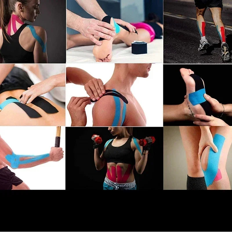 Kinesio Tape Elastic Bandage for Muscle Support and Knee Relief