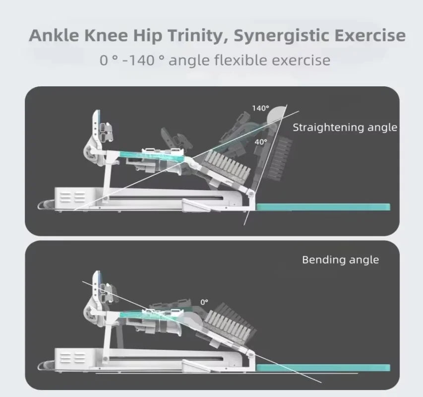Electric Knee Joint Rehabilitation Machine For Home Use And Therapy