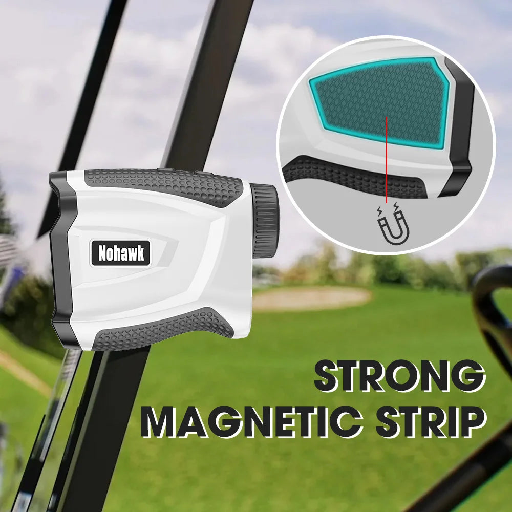 Nohawk Golf Rangefinder AK-600H With Slope Compensation Flag Lock