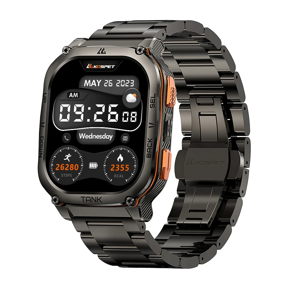 KOSPET Tank M3 Ultra GPS Smartwatch For Men AMOLED