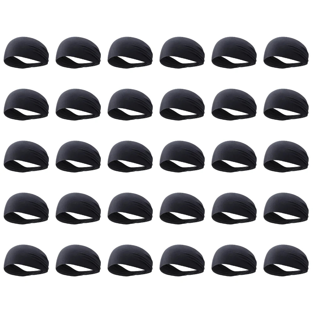JOCESTYLE Elastic Sports Headband Sweat Absorption Quick Dry