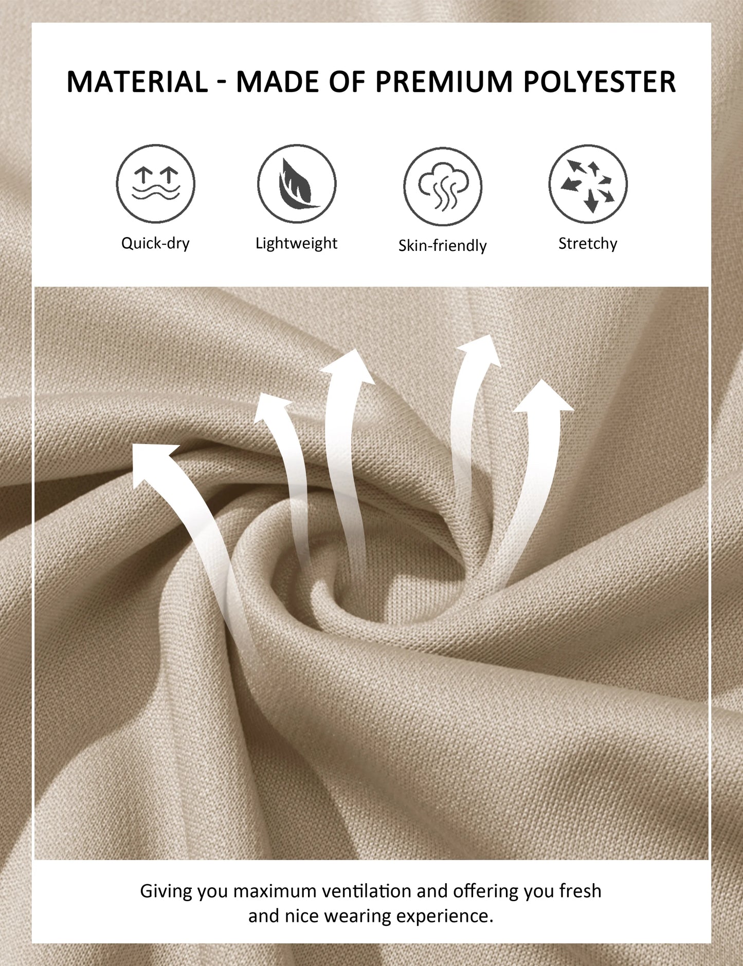 Men's Quick Dry Golf Polo Shirt Breathable Long Sleeve