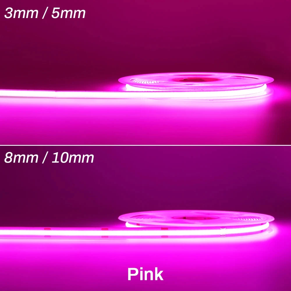 Cooleeon LED Strip Lighting 12V 24V Dimmable Tape Home Decor