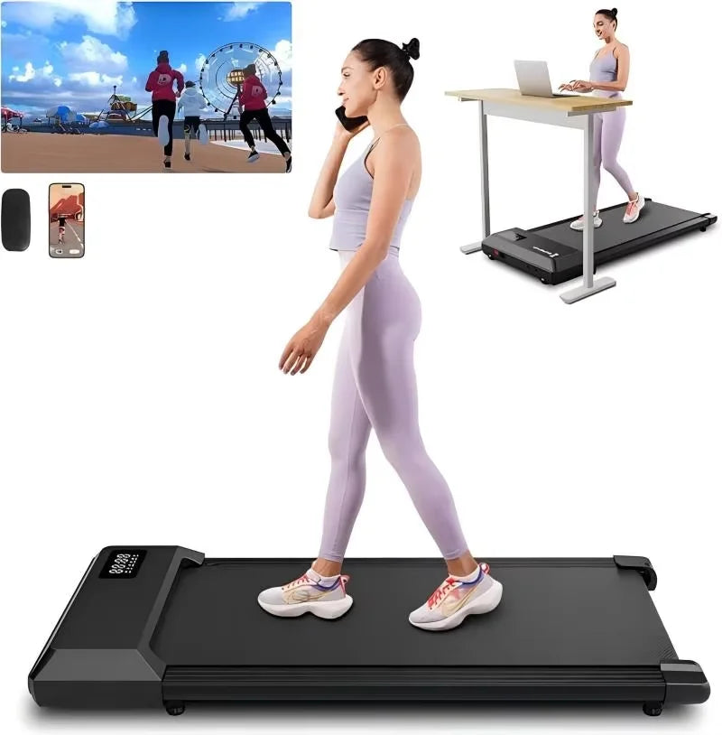 Superun Home Office Walking Treadmill With App And Remote Control