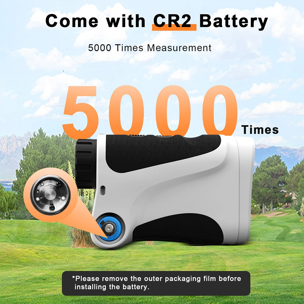 Peakpulse 650 Yard Golf Laser Rangefinder With Slope Compensation