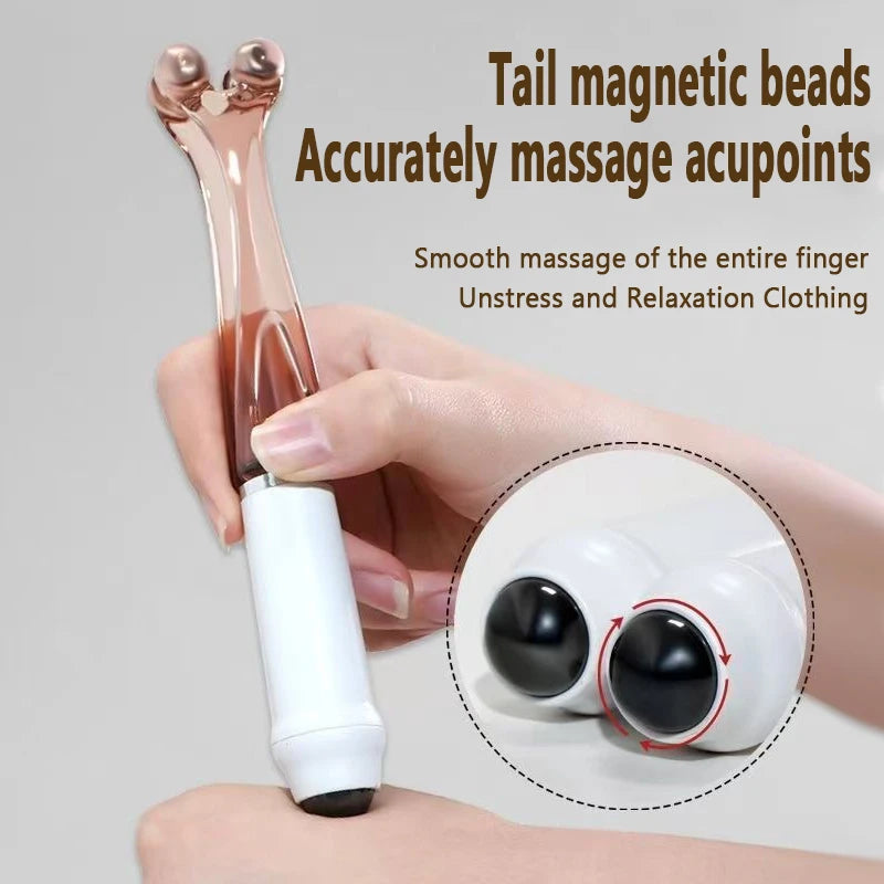 Handheld Finger Joint Acupoint Massager Rollers For Hand Massage SBAM004