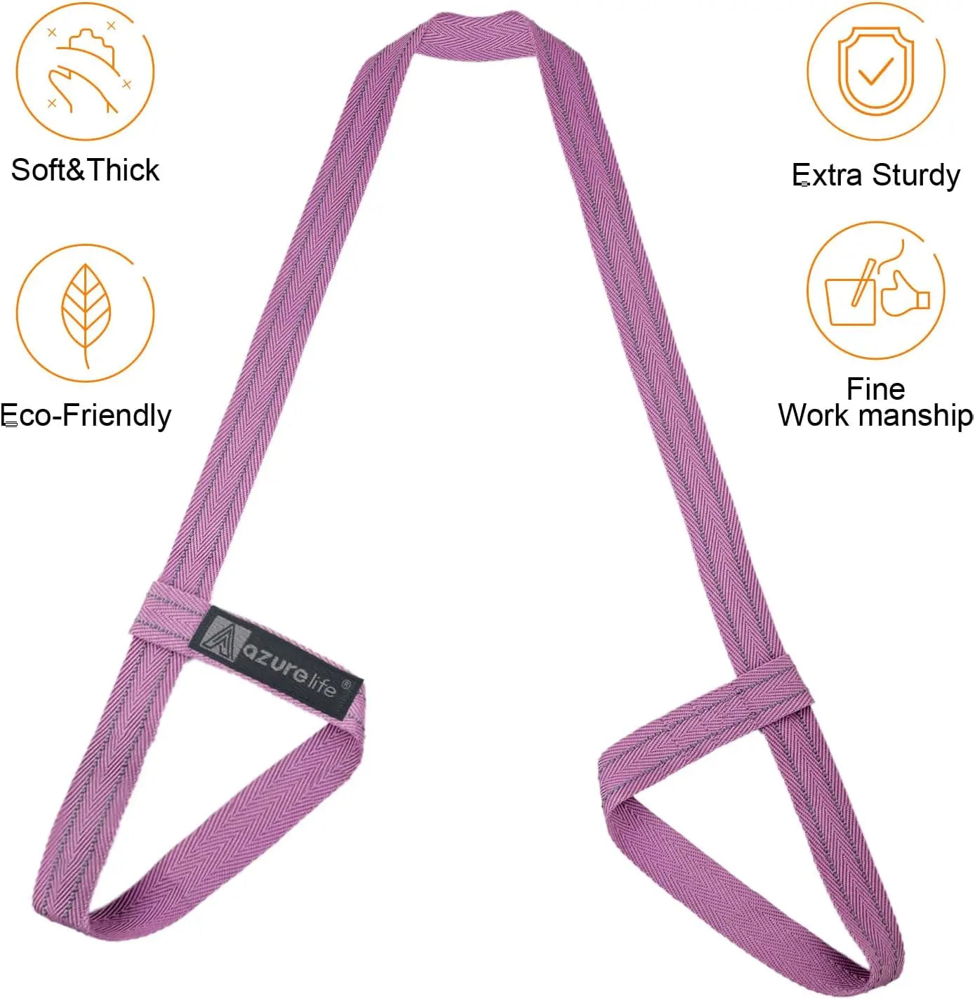 Yoga Mat Sling With Adjustable Straps For Easy Carrying