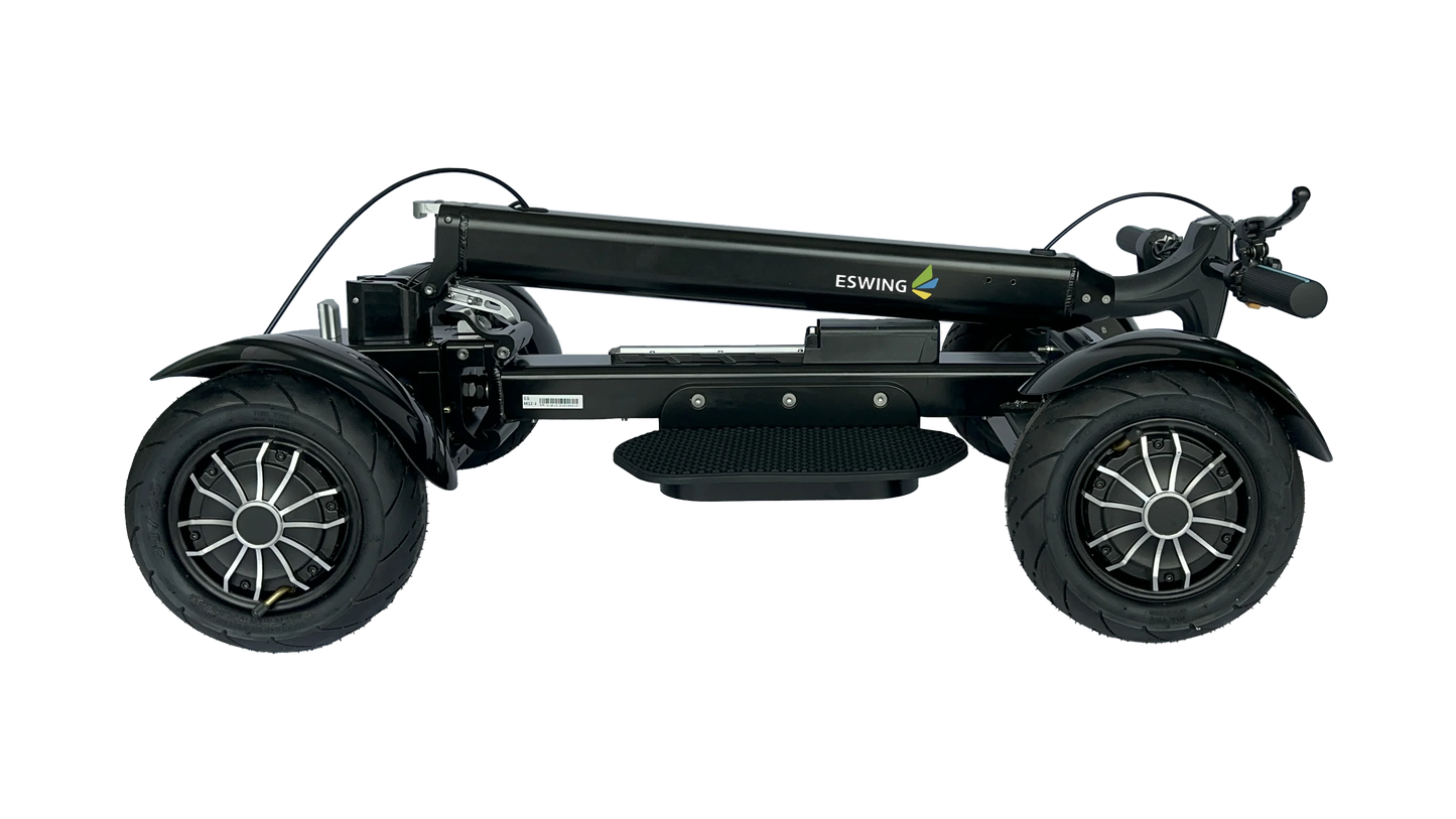 AESWGOF Foldable Electric Golf Cart Scooter With Long Range Battery