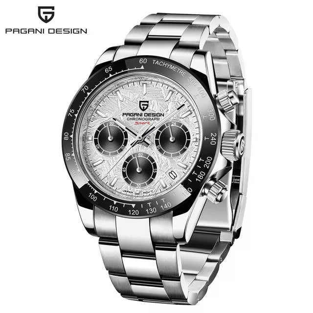 PAGANI DESIGN PD1644 Men Stainless Steel VK63 Chronograph Watch