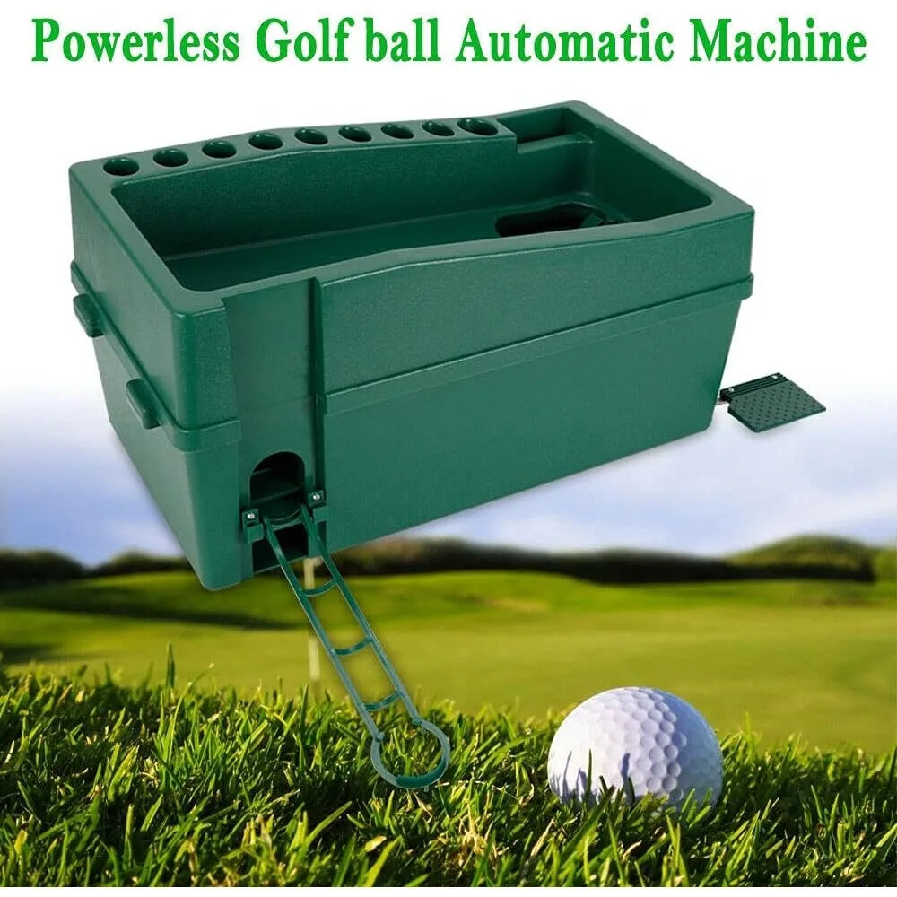 Automatic Golf Ball Dispenser Machine With Foldable Track Holder