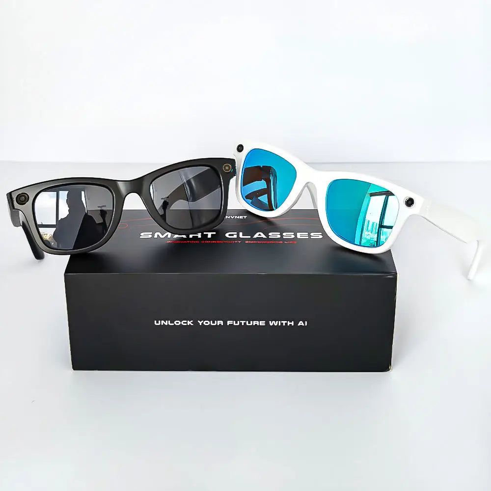 Smart Glasses GS4 Max With 8MP Camera And AI Translation