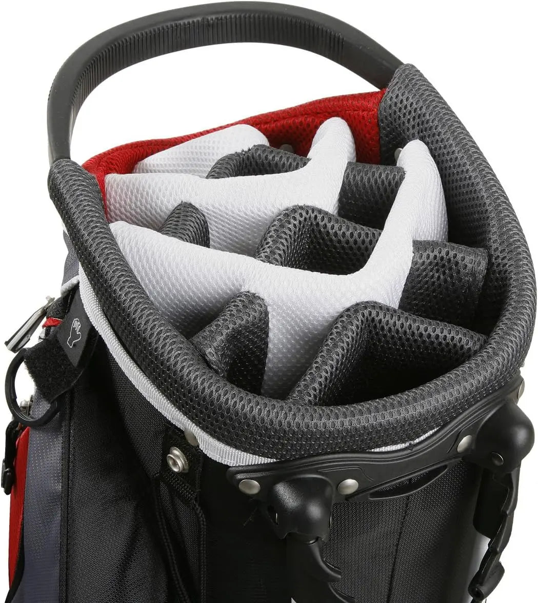 Hireko Golf 14-Way Stand Bag With Carry Handle Pockets