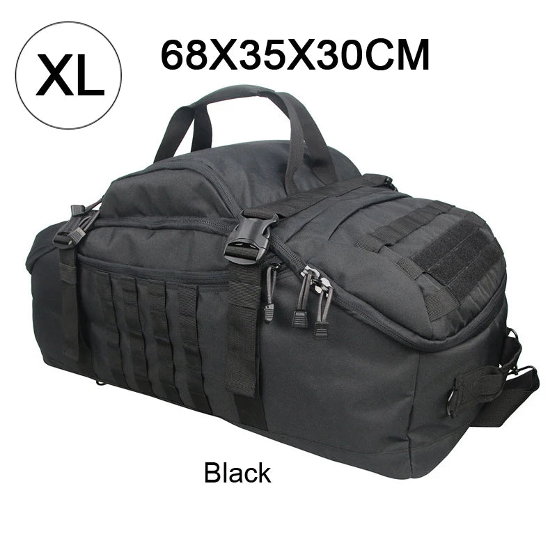 LQARMY Waterproof Convertible Travel Duffel Bag for Fitness and Weekends