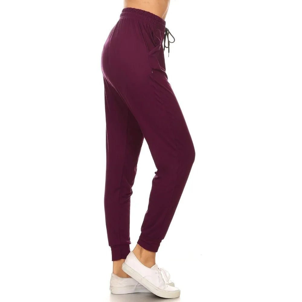 Women's Jogger Leggings With Pockets For Yoga And Workout