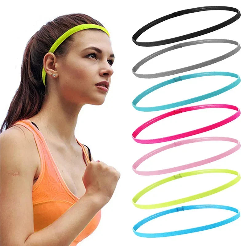 Non-Slip Elastic Headband For Sports Yoga And Running