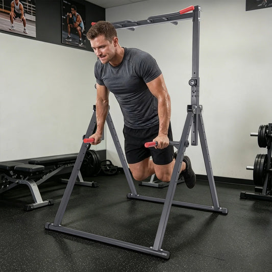 Foldable Adjustable Pull Up Station For Home Gym 200kg Load